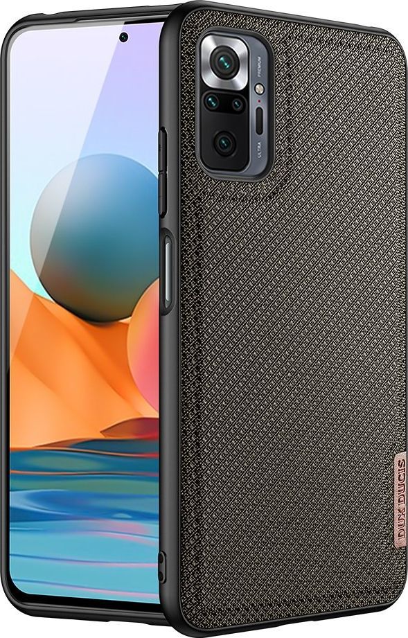 Dux Ducis Dux Ducis Fino etui pokrowiec pokryty nylonowym materiałem Xiaomi Redmi Note 10 Pro zielony 1