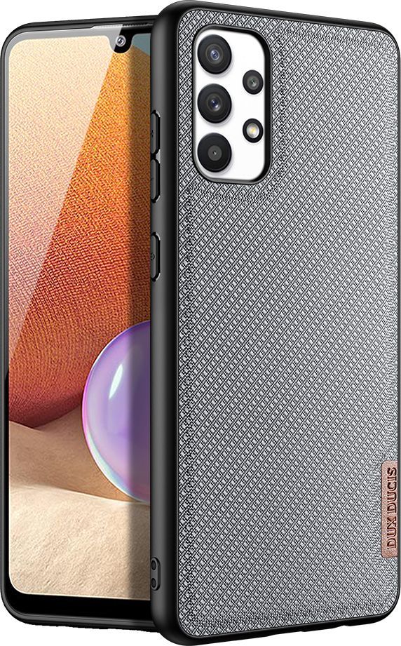 Dux Ducis Dux Ducis Fino etui pokrowiec pokryty nylonowym materiałem Samsung Galaxy A32 4G niebieski 1