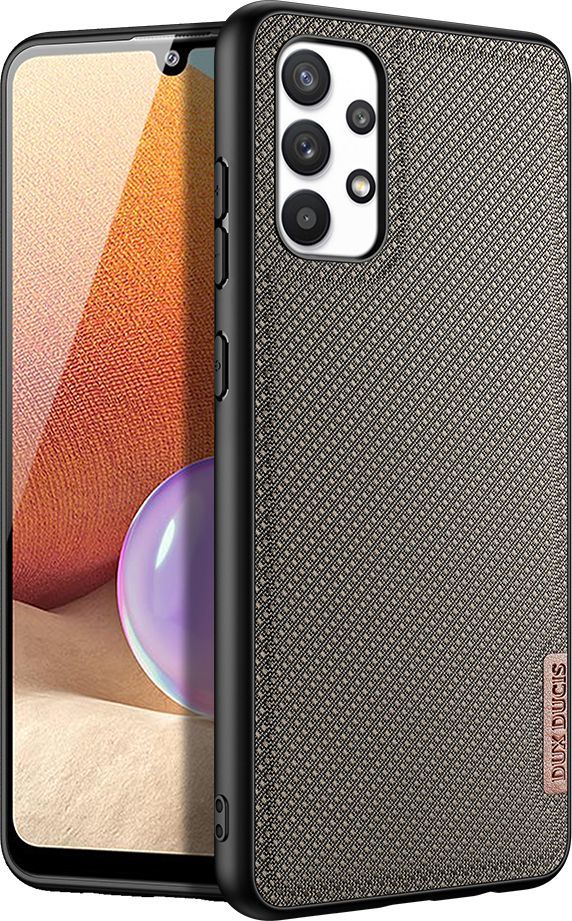 Dux Ducis Dux Ducis Fino etui pokrowiec pokryty nylonowym materiałem Samsung Galaxy A32 4G zielony 1