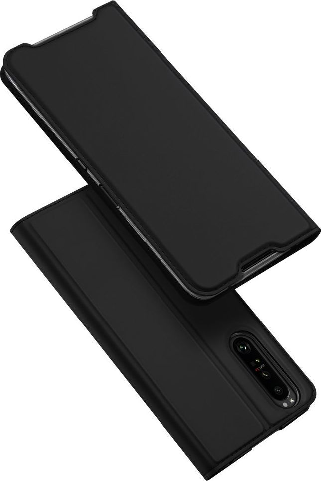 Dux Ducis Dux Ducis Skin Pro kabura etui pokrowiec z klapką Sony Xperia 1 III czarny 1
