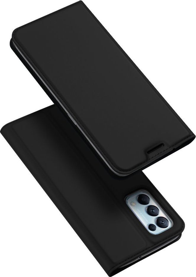 Dux Ducis Dux Ducis Skin Pro kabura etui pokrowiec z klapką Oppo Reno 5 5G / Reno 5 4G / Find X3 Lite czarny 1
