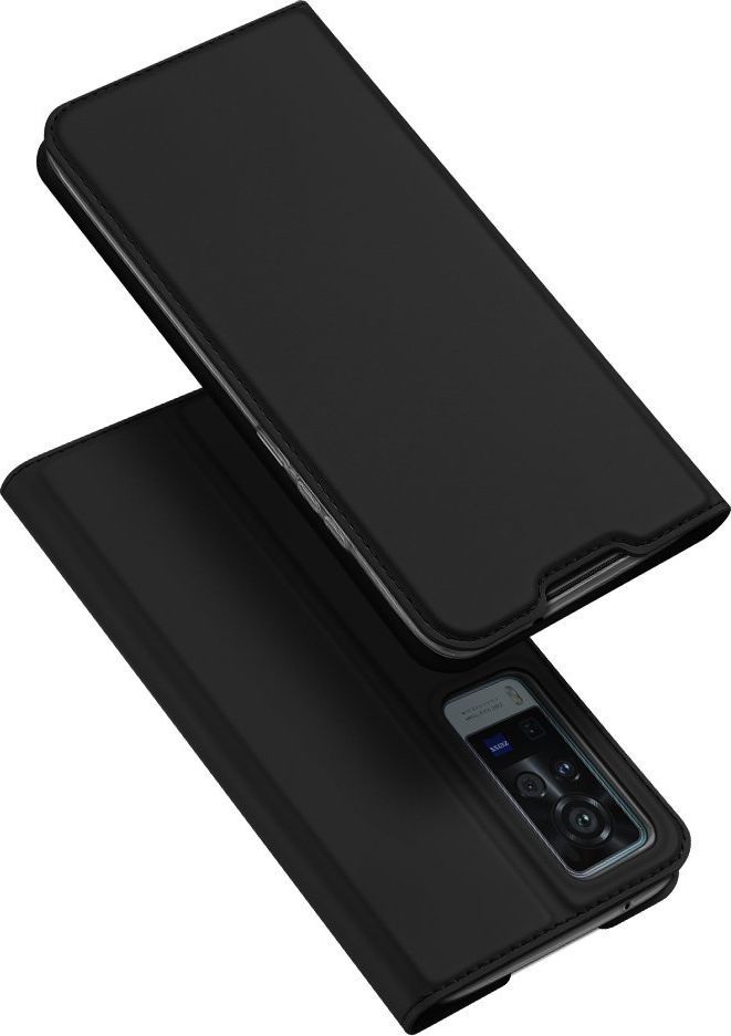 Dux Ducis Dux Ducis Skin Pro kabura etui pokrowiec z klapką Vivo X60 Pro czarny 1