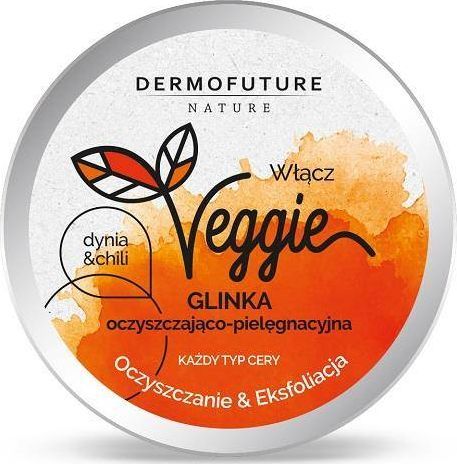 DermoFuture Oczyszczająca glinka do twarzy każdy typ cery Dynia & Chili 150 ml 1