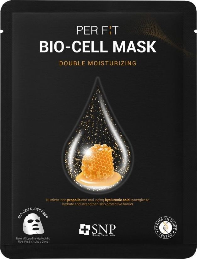 SNP Per Fit Bio-Cell Intensywnie nawilżająca maska w płachcie z biocelulozy 25ml 1