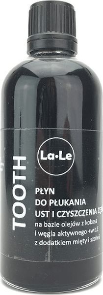 La-le Węglowy płyn do płukania ust, 100 ml 1
