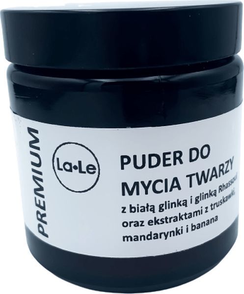 La-le Puder do mycia twarzy na bazie glinek i naturalnych ekstraktów 120ml 1