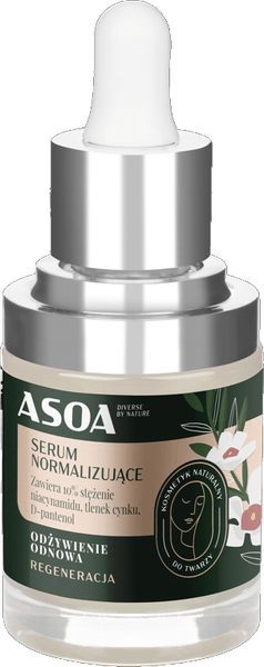 Asoa Serum normalizujące z 10% niacynamidem 30 ml 1