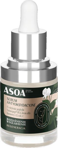 Asoa Serum antyoksydacyjne z witaminą C, 30 ml 1