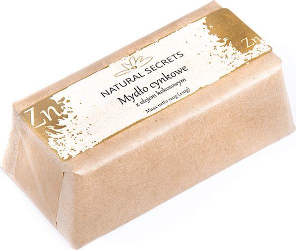 Natural Secrets Mydło cynkowe z olejem kokosowym, 120 g 1