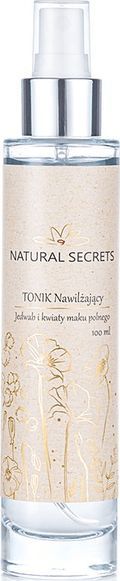 Natural Secrets Tonik nawilżający- jedwab i mak polny, 100 ml 1