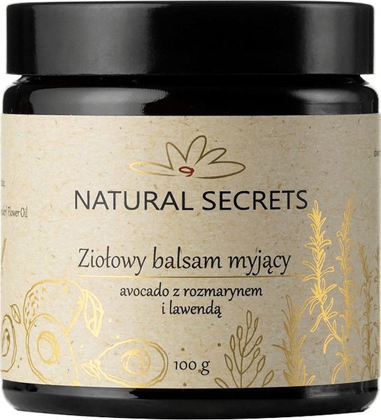 Natural Secrets Kremowy balsam do demakijażu ziołowy, 100 g 1