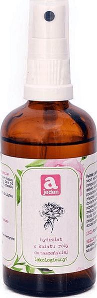 AJEDEN Hydrolat z kwiatu róży damasceńskiej (ekologiczny), 100 ml 1