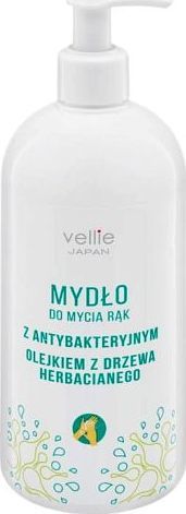 EkoWital Mydło antybakteryjne do rąk z olejkiem z drzewa herbacianego - pompka 500 ml Vellie Japan 1