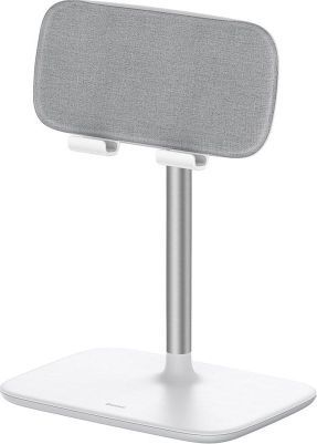 Stojak Baseus Podstawka stojak uchwyt teleskopowy Baseus na telefon/tablet (biały) 1