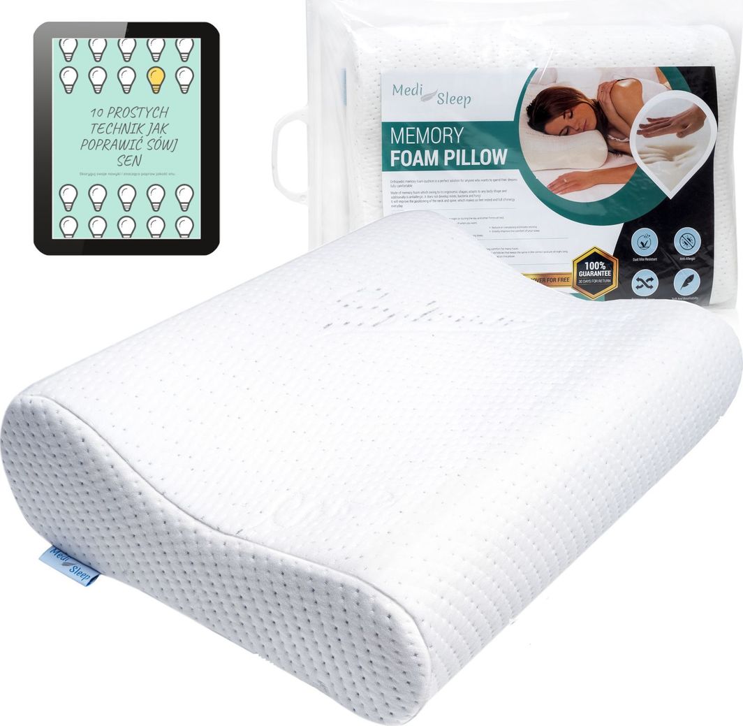 Medi Sleep Poduszka ortopedyczna profilowana dla wymagających - Morele.net
