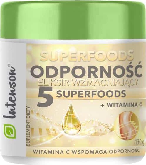 Polski Eko Chmiel Odporność Superfoods Elixir 130G Intenson 1