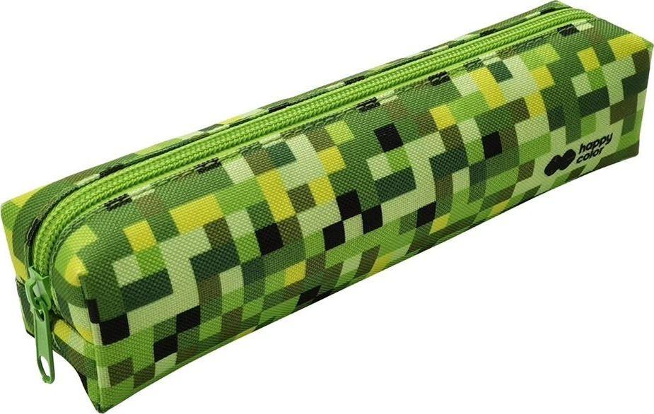 Piórnik Happy Color Piórnik saszetka z 1 zamkiem PIXI green 1
