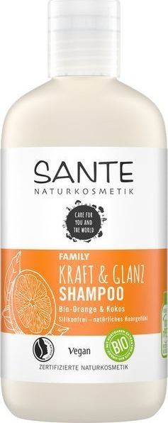Sante Family Szampon Wzmacniający I Nadający Połysk Z Bio-pomarańczą I Kokosem 250 Ml 1