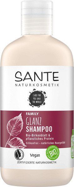 Sante Szampon nadający połysk z bio-liściem brzozy 200 ml 1