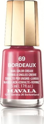 Mavala MAVALA Mini Color Cream Lakier do paznokci 5ml 69 Bordeaux 1