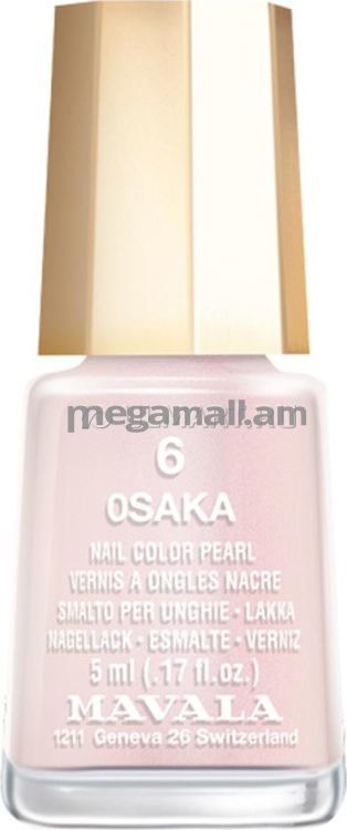 Mavala MAVALA Mini Color Pearl Lakier do paznokci 5ml 6 Osaka 1