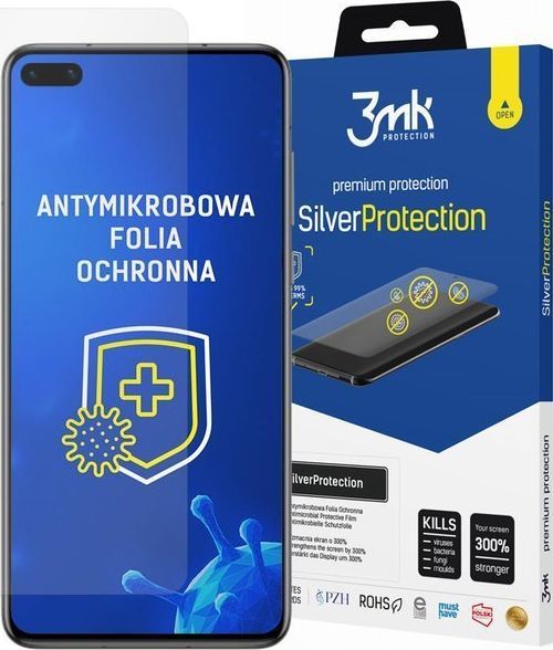3MK Folia antywirusowa na cały ekran Silver Protection 3mk 7H do Huawei P40 1