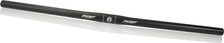Accent Kierownica Accent Basic prosta, 640 mm / 25,4 mm, czarna 1