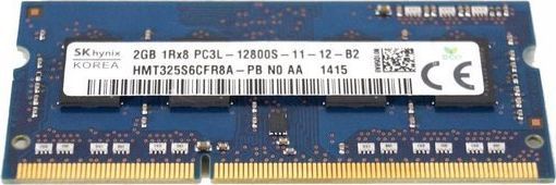 Hynix Pamięć RAM HYNIX 2GB DDR3 1600MHz PC3L-12800S SODIMM 1.35V Laptop 1
