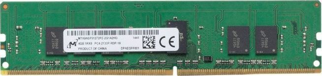 Micron Pamięć RAM Micron 4GB DDR4 2133MHz PC4-2133P-R do Stacji Serwerów 1