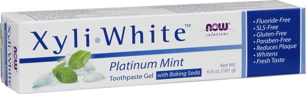 NOW Foods Pasta do zębów - XyliWhite Platinum Mint 1