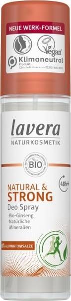 Lavera Dezodorant spray dla aktywnych z bio-żeńszeniem i minerałami 1