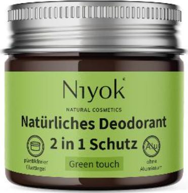 niyok Dezodorant i antyperspirant w kremie 2w1 GREEN TOUCH 1