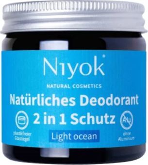 niyok Dezodorant i antyperspirant w kremie 2w1 LIGHT OCEAN 1