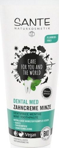 Sante DENTAL MED Pasta do zębów z miętą bez fluoru 1