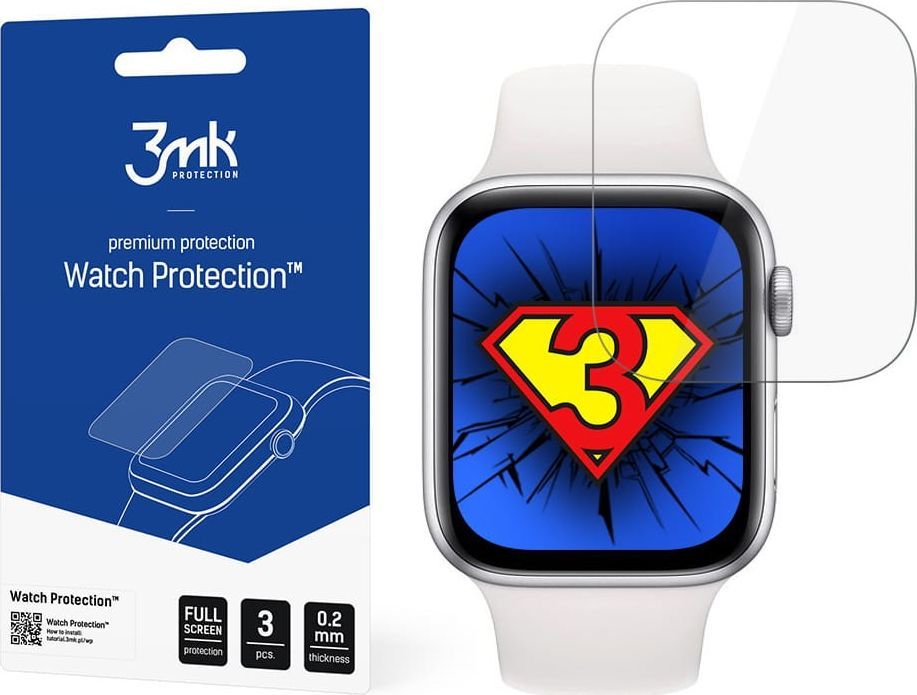 3MK 3x FOLIA OCHRONNA DO APPLE WATCH 6 40 MM 1