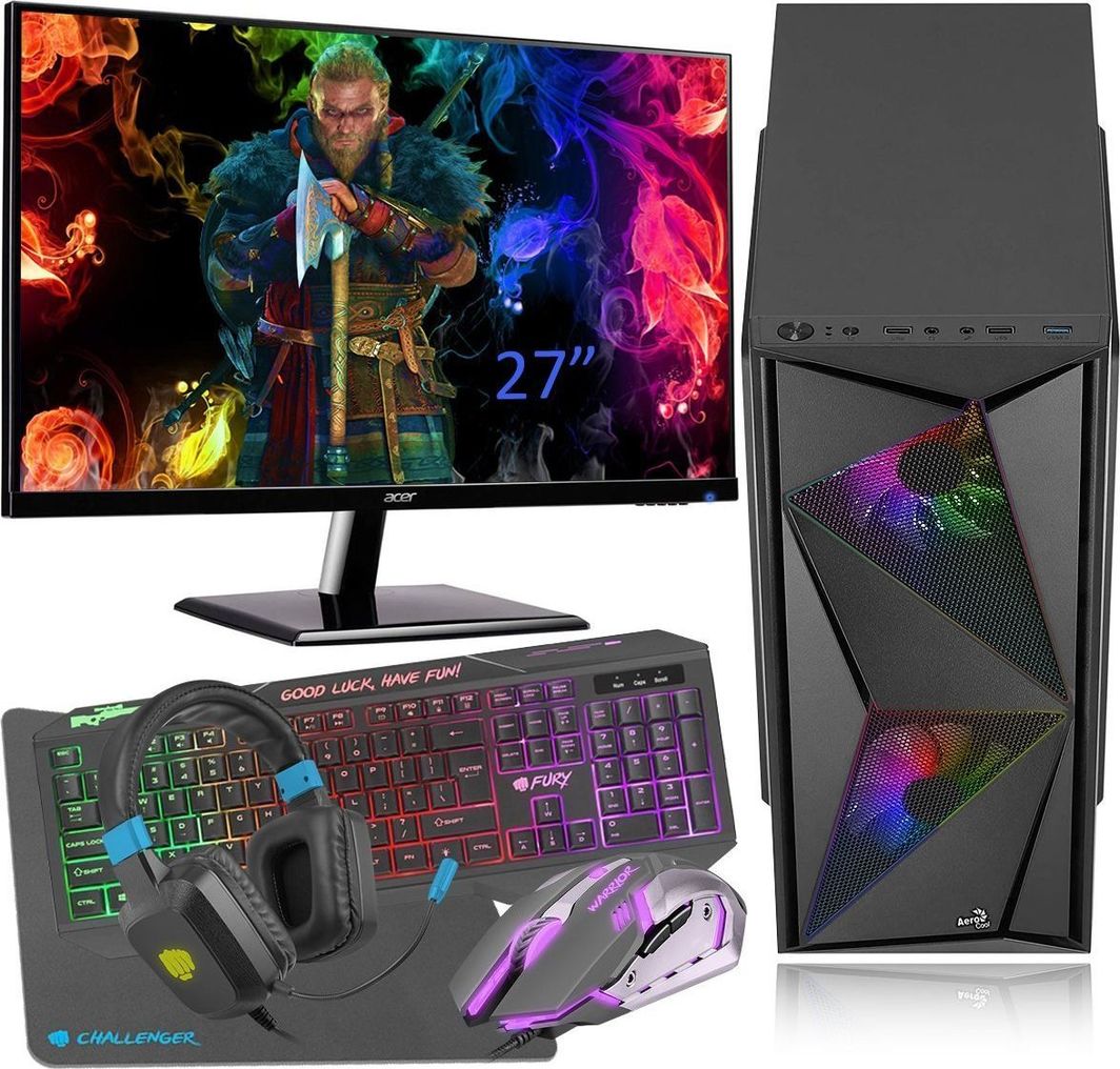 Komputer GER-POL Glider, Core i7-2600, 32 GB, GTX 1660, 512 GB SSD 2 TB HDD Windows 10 Pro, 1