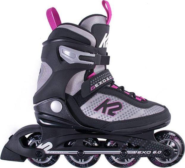 Rolki K2 EXO 6.0 W rekreacyjne czarne r. 37 1