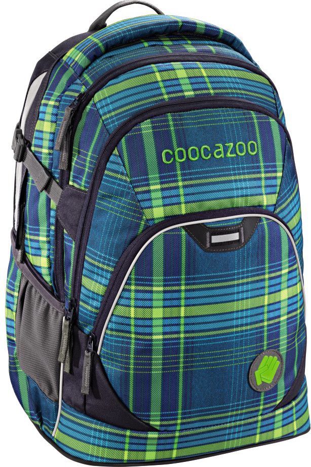 Coocazoo plecak EvverClevver II Walk The Line Lime - (001298690000) 1