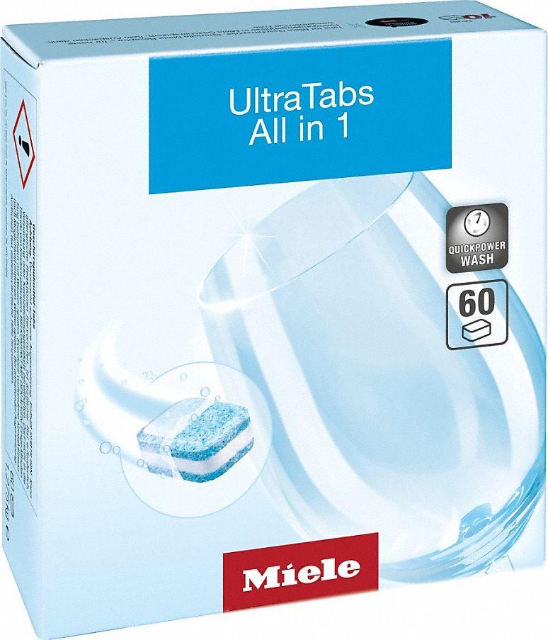 Miele UltraTabs All in 1, 60 sztuk dla najlepszych rezultatów mycia w zmywarkach (GS CL 0606 T) 1