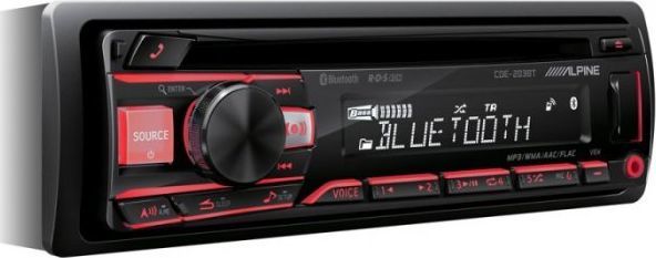 Radio samochodowe Alpine Radioodtwarzacz samochodowy Alpine CDE-203BT 1