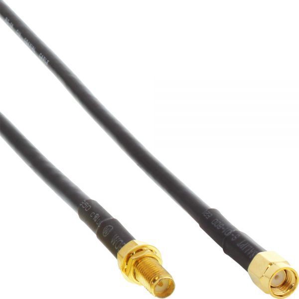  InLine Kabel WiFi R-SMA - R-SMA 2m (40862) 1