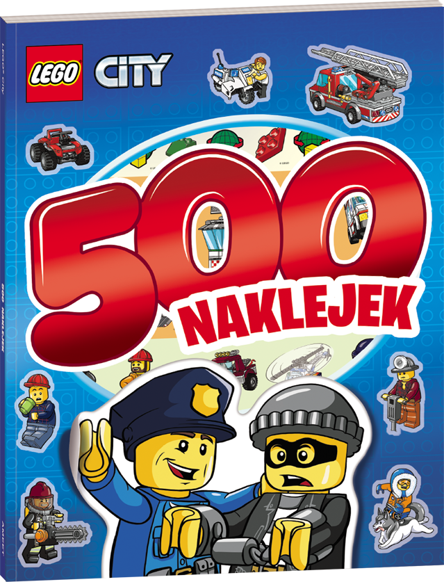 Ameet Książ Lego City 500 Naklejek Lbs11 W Digitalopl