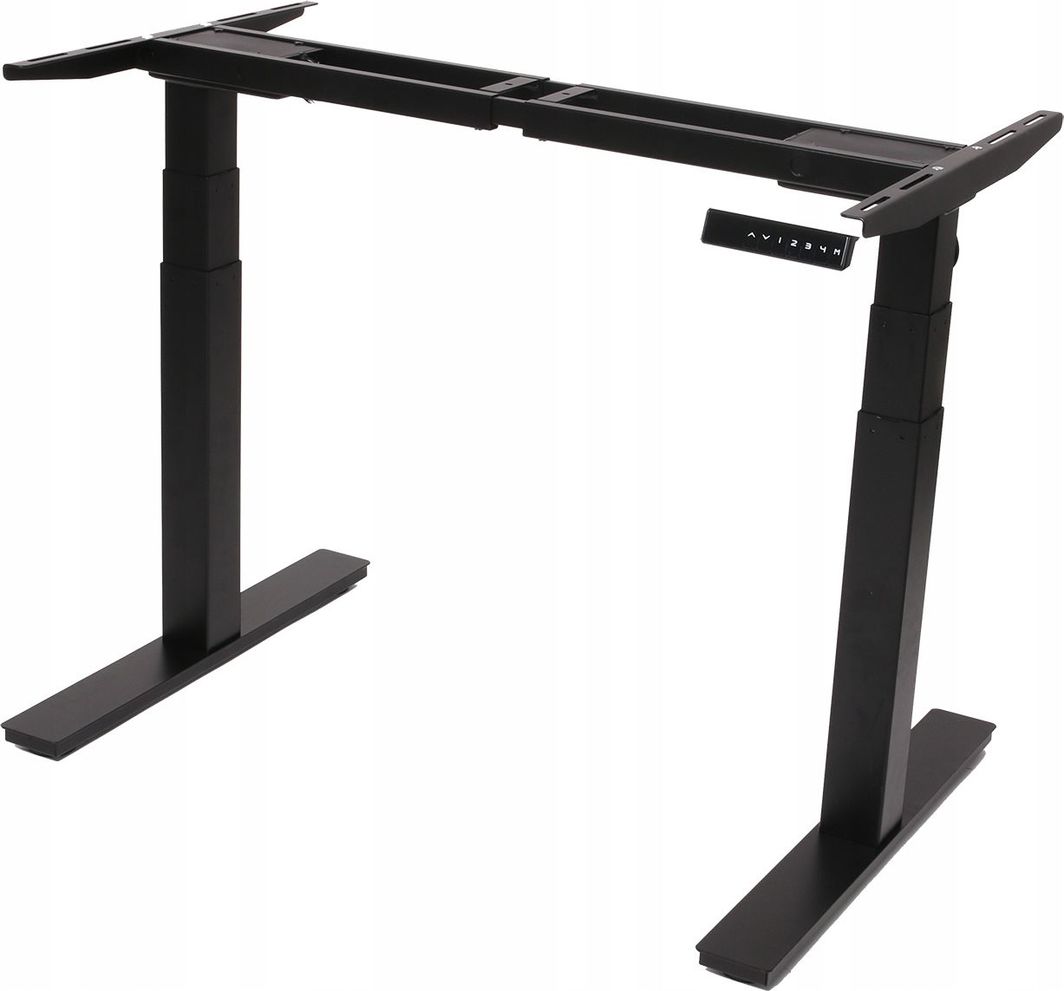 Biurko Ergonome Stelaż elektrycznie regulowany 2-silnikowy Czarny 1