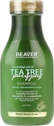 Beaver Tea Tree Szampon oczyszczający przeciwłupieżowy 60ml 1