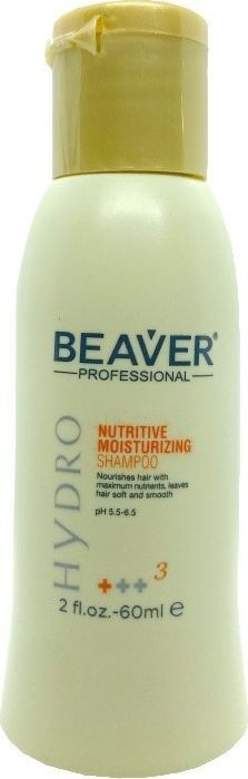 Beaver Szampon 2w1, Odżywczy i nawilżający 60ml 1
