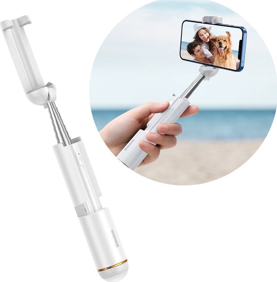 Selfie stick Baseus Selfie stick Bluetooth Baseus Ultra Mini (biały) 1