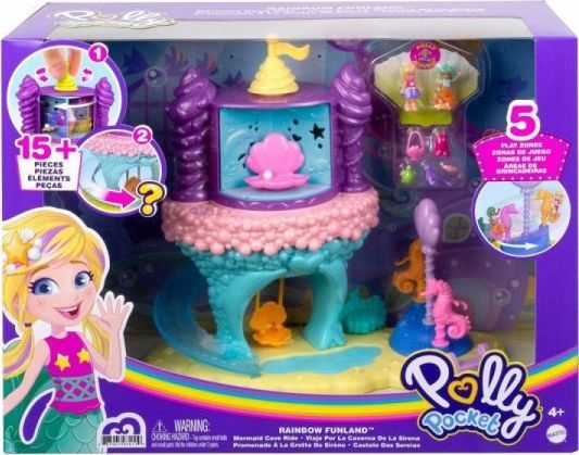 Mattel Zestaw figurek Polly Pocket Lunapark Zatoka Syren 1