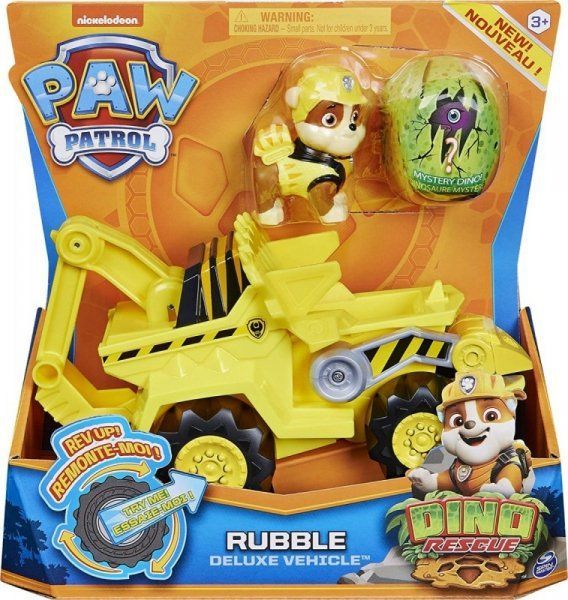 Figurka Spin Master Psi Patrol Pojazd Tematyczny Dino Rubble 1