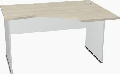 Biurko MDD Eko BH025 Akacjowe 137 cmx100 cm Popiel/Akacja 1