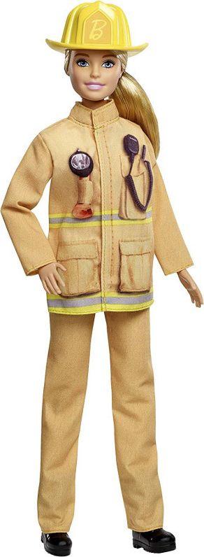 Lalka Barbie Mattel Kariera - Strażak (GFX29) 1